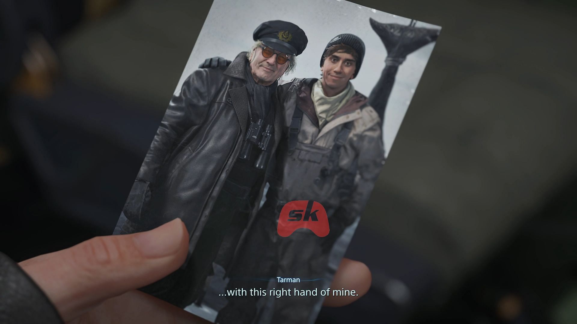 Tarman and his son (Image via Sportskeeda Gaming / Sony Interactive Entertainment)